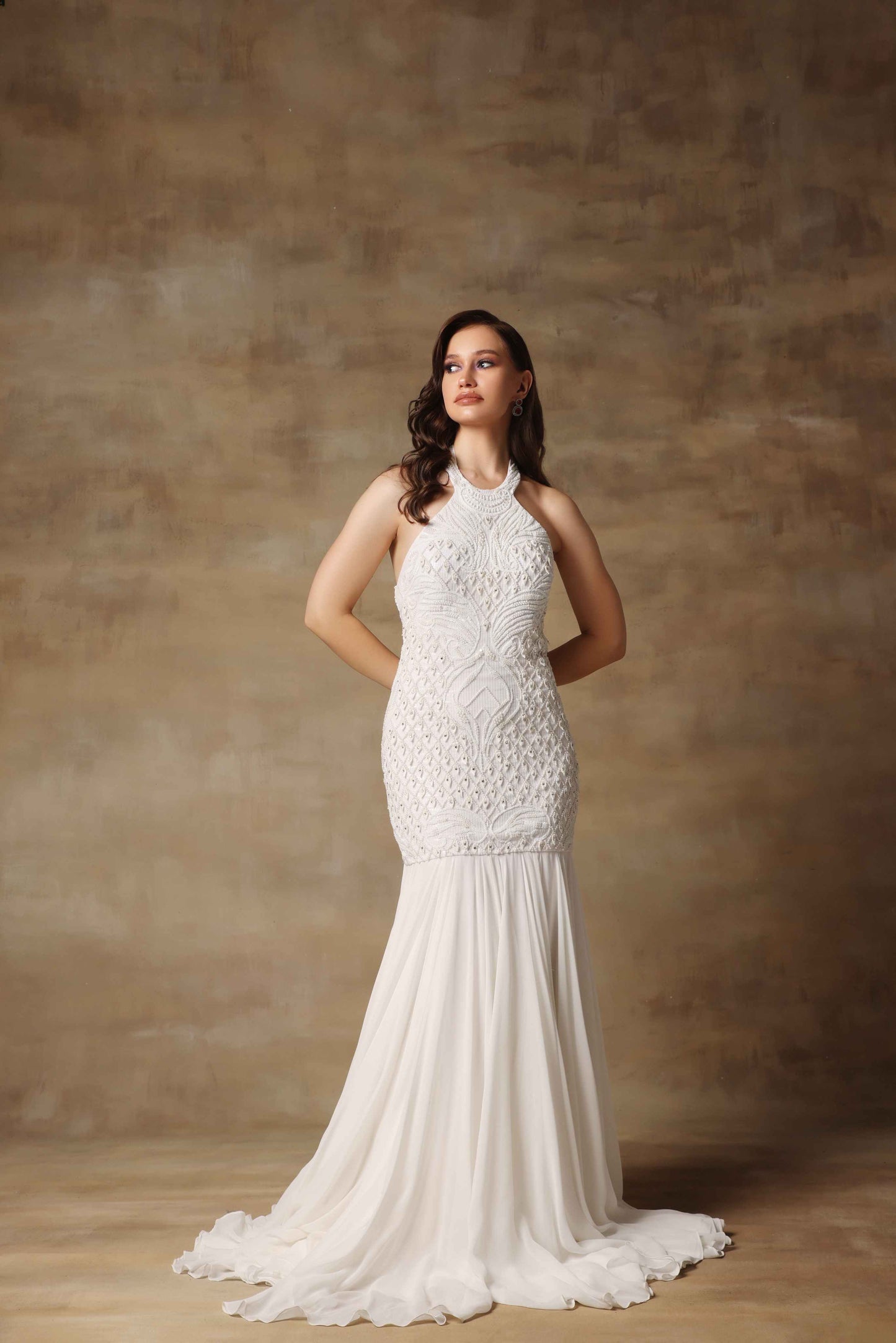 White Designer Gown