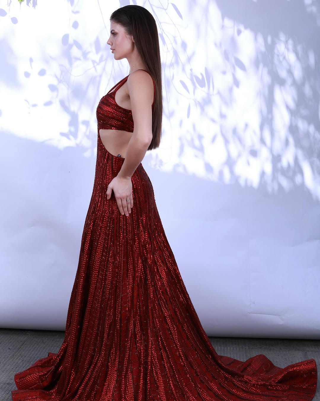 Red Exquisite Gown