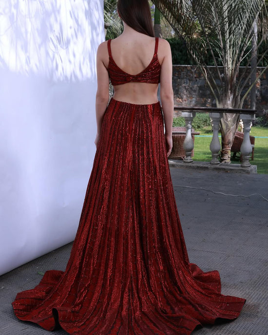 Red Exquisite Gown